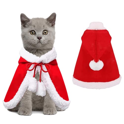 Haustier Weihnachtskostüm, Christmas Party Cute Cats and Dogs kostüm, Weihnachtsfeier Anzieh Kleidung, Verstellbarer Umhang, Haustier Winter Welpen Kleidung Dress up Christmas Party Haustier Weihnachtskostüm, Christmas Party Cute Cats and Dogs kostüm, Weihnachtsfeier Anzieh Kleidung, Verstellbarer Umhang, Haustier Winter Welpen Kleidung Dress up Christmas Party von Dream HorseX