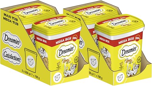 DREAMIES™ Mega Box mit Käse 2 x 2 x 350g von Dreamies