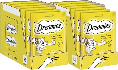 DREAMIES™ Portionsbeutel mit Käse 2 x 6 x 60g von Dreamies
