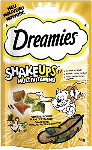 DREAMIES™ Shake UPS™ Multivitamins Portionsbeutel Geflügel Picknick 1 x 55g von Dreamies