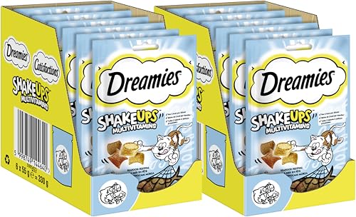 DREAMIES™ ShakeUps™ Seafood Festival 2 x 6 x 55g von Dreamies