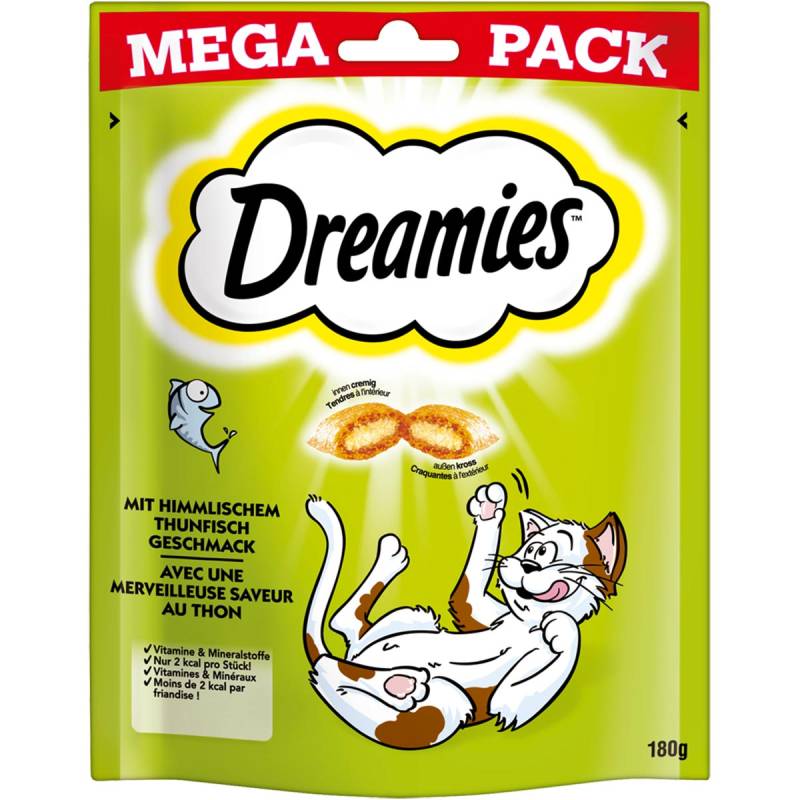 DREAMIES Mega Pack mit Thunfischgeschmack 180g von Dreamies