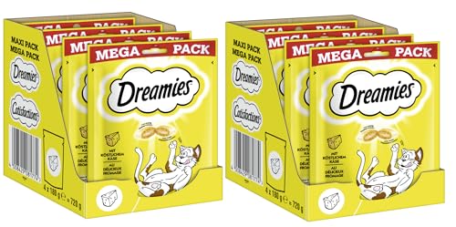 DREAMIES Portionsbeutel Mega Pack mit Käse 2X 4X 180g von Dreamies