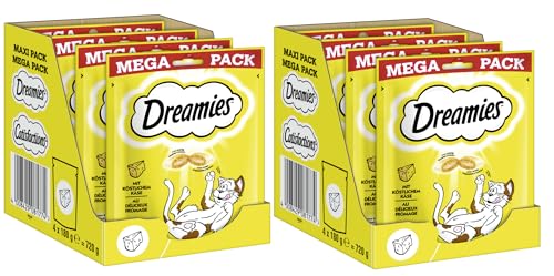 DREAMIES Portionsbeutel Mega Pack mit Käse 2X 4X 180g von Dreamies