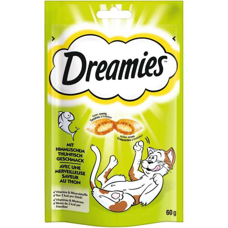 Dreamies Katzensnack Klassik - Sparpaket Thunfisch (6 x 60 g) von Dreamies