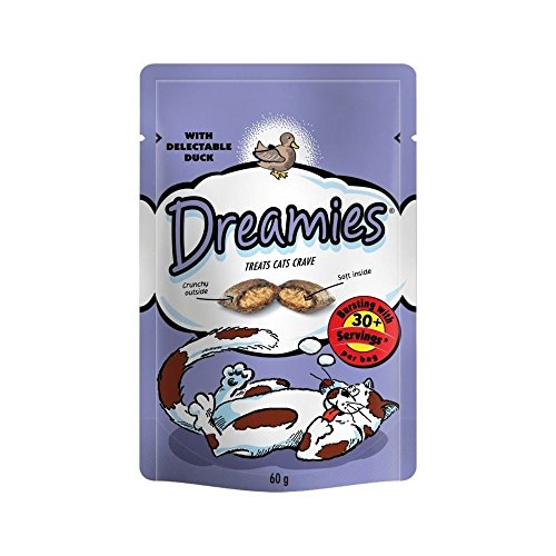 Dreamies Cat Treats with Delectable Duck 60g von Dreamies