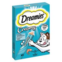 Dreamies Creamy Snack 11x4x10g Lachs von Dreamies