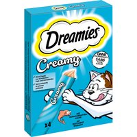 Dreamies Creamy Snacks - Lachs (44 x 10 g) von Dreamies