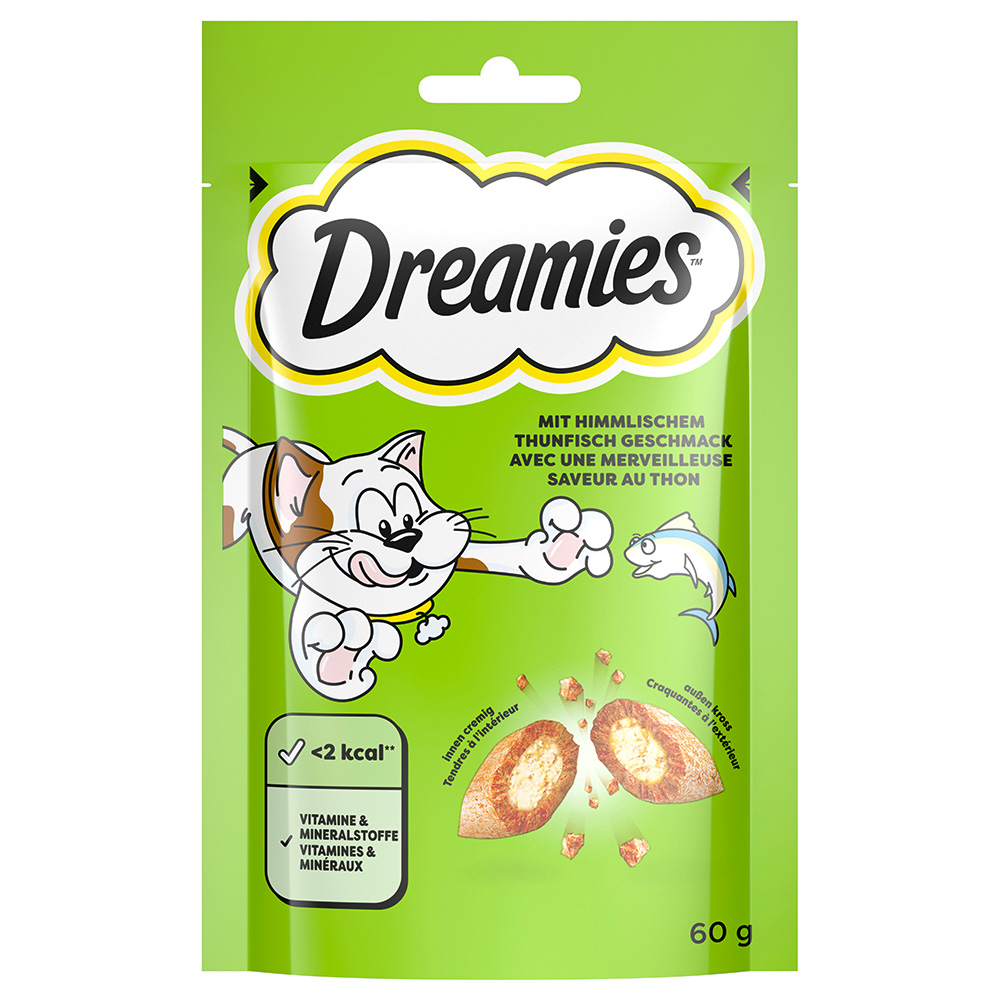 Dreamies Katzensnack Klassik - mit Thunfisch (60g) von Dreamies
