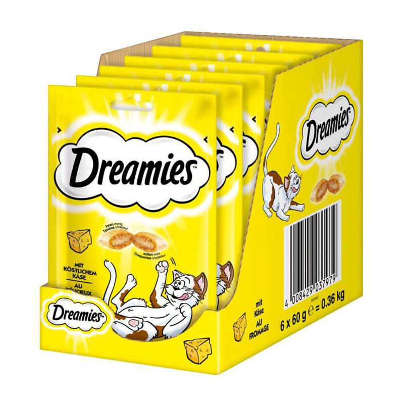 Dreamies Katzensnack mit Käse 6x60g von Dreamies