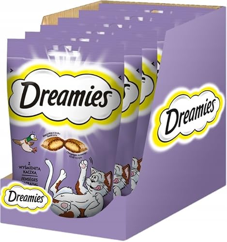 Dreamies Katzensnacks Katzenleckerlis Catnip mit Ente 18 x 60g von Dreamies