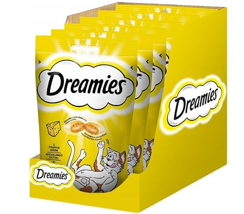 Dreamies Katzensnacks Katzenleckerlis Catnip mit Käse 18 x 60g von Dreamies