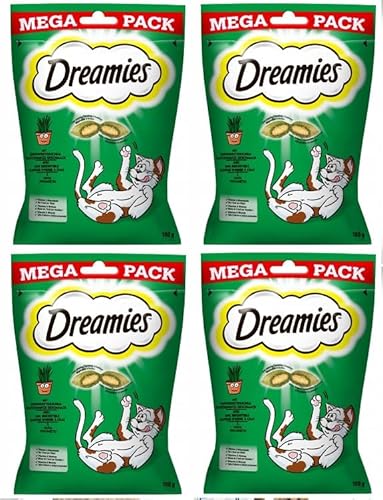 DREAMIES™ Catnip mit Katzenminze Geschmack 4 x 180g von Dreamies
