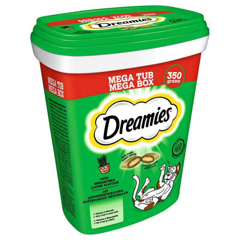 Dreamies Katzensnacks Mega Box - Katzenminze (350 g) von Dreamies