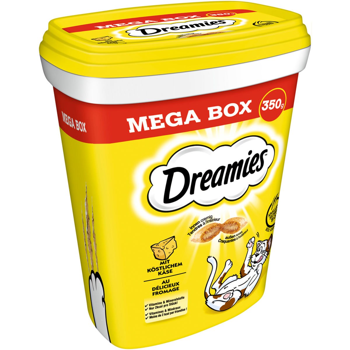 Dreamies Tub mit Käse 350g von Dreamies