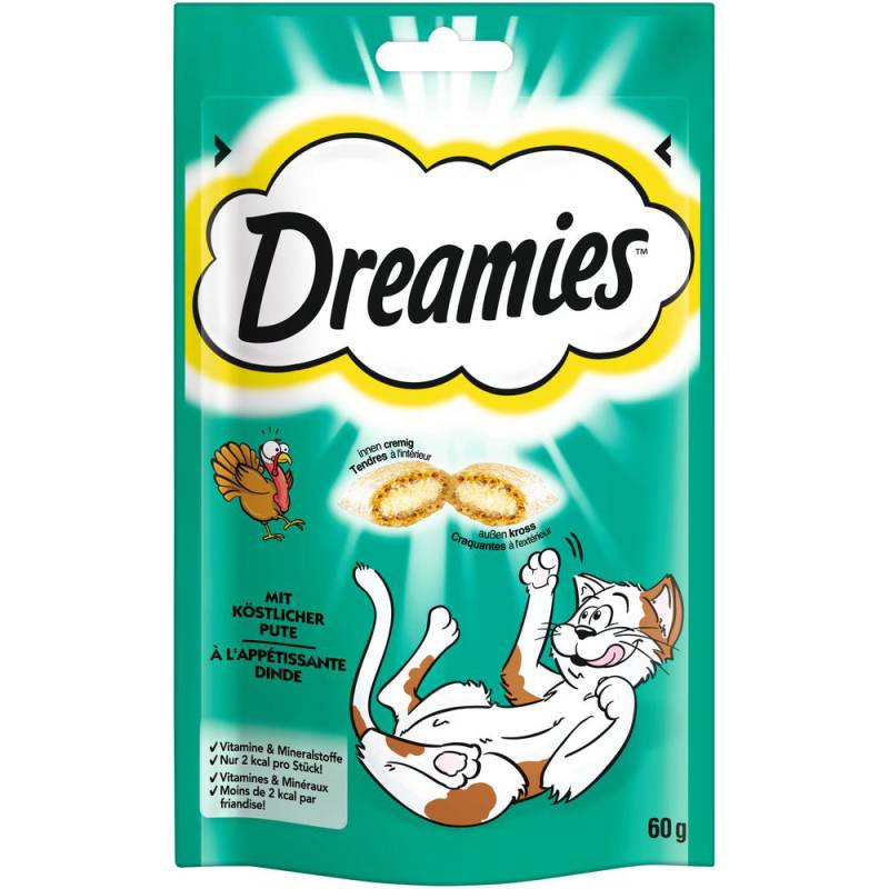 Sparpaket Dreamies 55 / 60 / 180 g - Pute (6 x 60 g) von Dreamies