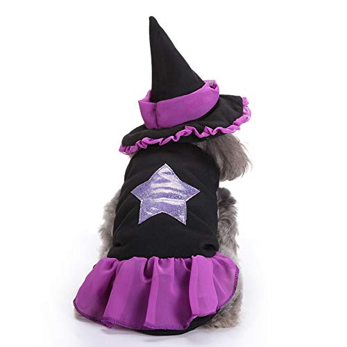 Dreamls Halloween-Kostüm für Hunde und Katzen, Halloween, Party-Outfit, als Geschenk für Welpen, kleine Hunde von Dreamls