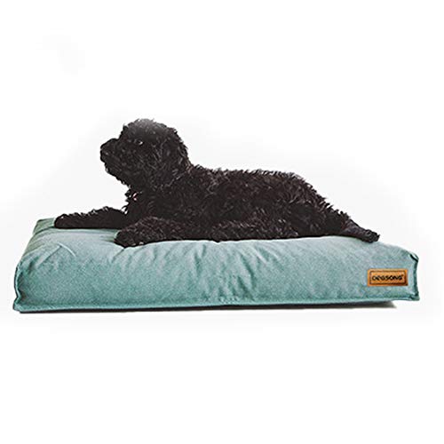 Dreamls Haustier Schlafmatte, Großer Hund Winter Warme Matte Anti-Rutsch Waschbar Abnehmbare Bett Katzenunterlage für kleine Hunde Mittlere Hunde (XL-Blau) von Dreamls