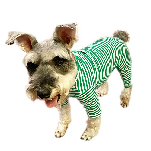 Dreamls Haustierkleidung, Vierbein-Jumpsuit für Hunde, atmungsaktiv, Baumwolle, weich, für kleine Hunde von Dreamls
