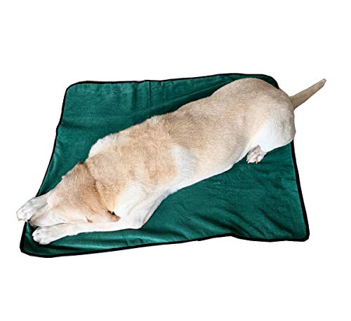 Dreamls Haustiermatte, Mikrofaser-Decke, waschbar, wiederverwendbar, für kleine und mittelgroße Hunde von Dreamls
