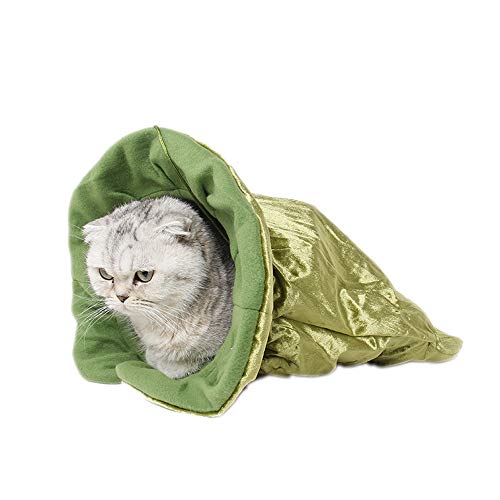 Dreamls Katzenschlafsack Warm Nest Weich Haustier Hundehütte Neujahr Segen Haus für Katzen Kätzchen von Dreamls