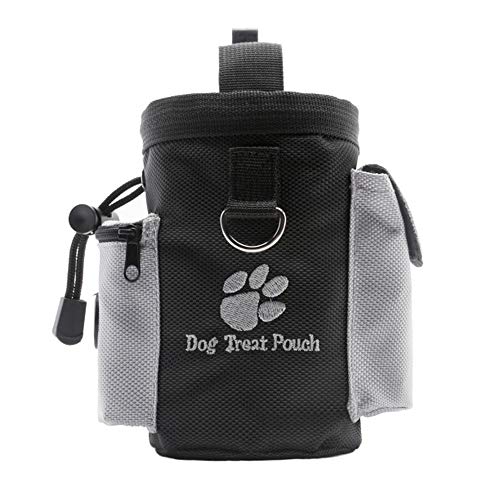 Hund Leckerlibeutel für Training, Haustier Snack Tasche mit Hüfttasche Outdoor Tragbare Haustier Trainingstasche für Hund Katze von Dreamls