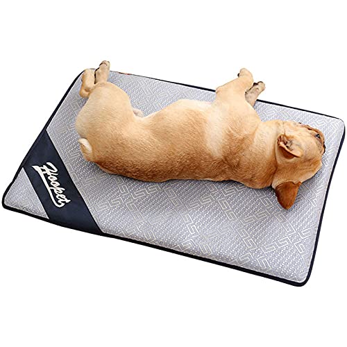 Pet Cooling Mat, Dog Cat Cool Mat Self Cooling Pad Durable Summer Ice Mat Dog Sleeping Bed for Dogs Cats (L) von Dreamls