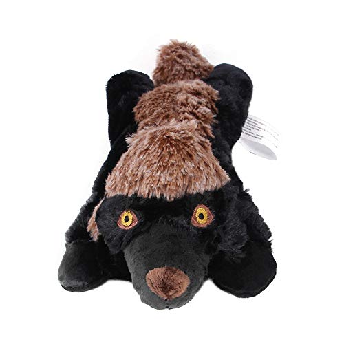 Pet Toys, Dog Plush Toy Interactive Dog Chew Toys Durable Dog Squeaky Toys for Aggressive Chewers for Small Medium Large Dog (Brown honey badger) von Dreamls