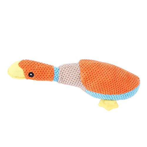 Pet Toys, Dog Squeaky Toys Puzzle Training Hund Plüsch Toys Interactive Stuffed Durable Dog Chew Toys for Small Medium Large Dogs (Wild Goose) von Dreamls