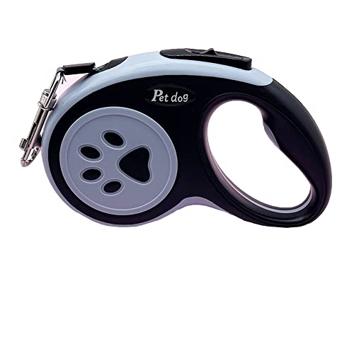 Dressnu Automatische einziehbare Seil Hund Automatische Leine Kleine und mittlere Hundeleine Tragbare Leine Grau 5m Dressnu Automatische einziehbare Seil Hund Automatische Leine Kleine und mittlere Hundeleine Tragbare Leine Grau 5m von Dressnu
