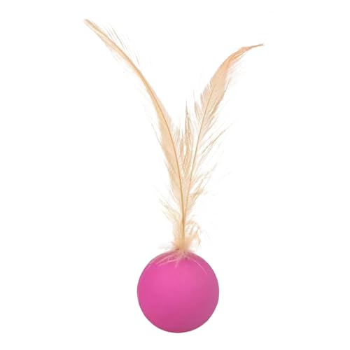 Dreuhuing Bälle für Katzen, Katzenballspielzeug,Rolling Chasing Toy - Sensorische Stimulationsball mit Feder für die Langeweile Erleichterung im Freien im Freien im Freien. Dreuhuing Bälle für Katzen, Katzenballspielzeug,Rolling Chasing Toy - Sensorische Stimulationsball mit Feder für die Langeweile Erleichterung im Freien im Freien im Freien. von Dreuhuing