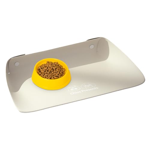 Dreuhuing Hunde Futtermatte - Futterplatzmatte Für Welpen,rutschfeste Spritzwassergeschützte Fressmatte Für Hunde Und Katzen Mehrhaustierhaltung von Dreuhuing