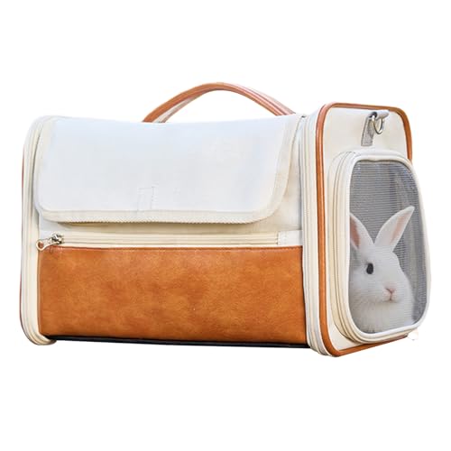 Dreuhuing Pet Travel Carrier - Dog Travel Supplies Bag - Portable Waterproof Transport Handbag for Small Animals Puppy Rabbit Puppy Dreuhuing Pet Travel Carrier - Dog Travel Supplies Bag - Portable Waterproof Transport Handbag for Small Animals Puppy Rabbit Puppy von Dreuhuing