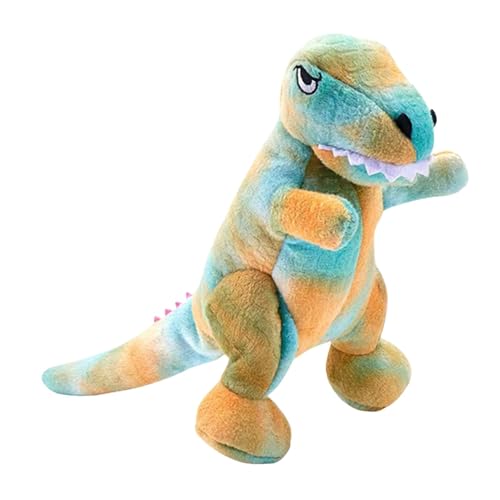 Dreuhuing Plüsch-Dinosaurier-Hundespielzeug, interaktives Plüsch-Spielzeug zum Zahnen von Hunden – Haustierzubehör für kleine, mittelgroße und große Hunde zur Zahnreinigung Dreuhuing Plüsch-Dinosaurier-Hundespielzeug, interaktives Plüsch-Spielzeug zum Zahnen von Hunden – Haustierzubehör für kleine, mittelgroße und große Hunde zur Zahnreinigung von Dreuhuing