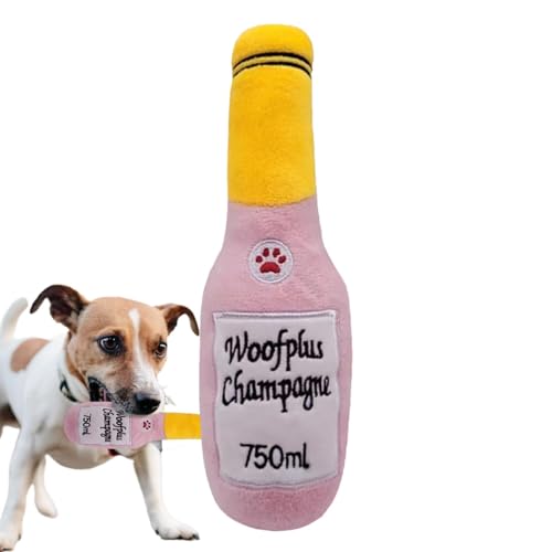 Dreuhuing Quietschendes Hundespielzeug, Bissfest, Simulierter Klang Bierform Spielzeug Plüschtiere, Sound Plüsch Interaktives Chattering Chew Toy, Für Welpen Zahnen Verhaltenstraining Dreuhuing Quietschendes Hundespielzeug, Bissfest, Simulierter Klang Bierform Spielzeug Plüschtiere, Sound Plüsch Interaktives Chattering Chew Toy, Für Welpen Zahnen Verhaltenstraining von Dreuhuing