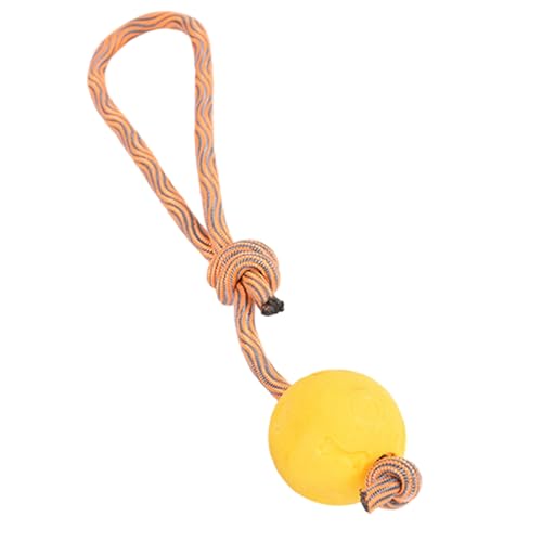 Dreuhuing Tug Of War Ball Hundespielzeug – Gummi-Kauseil, verschleißfestes Welpen-Zahnspielzeug, interaktiv, für drinnen und draußen, kleine, mittelgroße und große Welpen Dreuhuing Tug Of War Ball Hundespielzeug – Gummi-Kauseil, verschleißfestes Welpen-Zahnspielzeug, interaktiv, für drinnen und draußen, kleine, mittelgroße und große Welpen von Dreuhuing