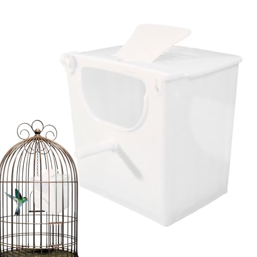 Dreuhuing Vogelkästen zum Nisten, Vogelzüchtungsbox,Nisthaus Cockatiel Zuchtkäfig | Geräumige kleine tierische Käfig -Accessorie Schlüpfenhaus für Hofbaumzweigter Terrasse Balkon Gebrauch von Dreuhuing