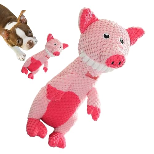 Dreuhuing Weiches Kauspielzeug für Hunde – Quietschspielzeug Stofftier | Quietschspielzeug für Hunde, Plüschpuppe, Cartoon-Tier-Plüsch-Hundespielzeug, Haustierspielzeug für kleine, mittelgroße und Dreuhuing Weiches Kauspielzeug für Hunde – Quietschspielzeug Stofftier | Quietschspielzeug für Hunde, Plüschpuppe, Cartoon-Tier-Plüsch-Hundespielzeug, Haustierspielzeug für kleine, mittelgroße und von Dreuhuing