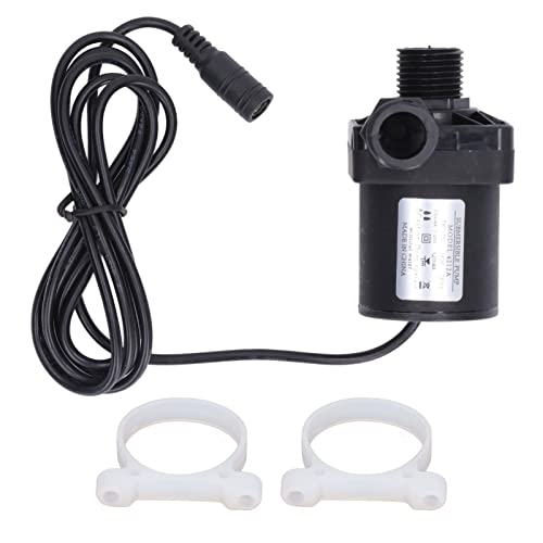 DriKou kleine Tauchpumpe, sichere Kraftsparung Stille Brunnen Wasserpumpe DC12V 20W 800 Liter pro Stunde für die Heimindustrie von DriKou