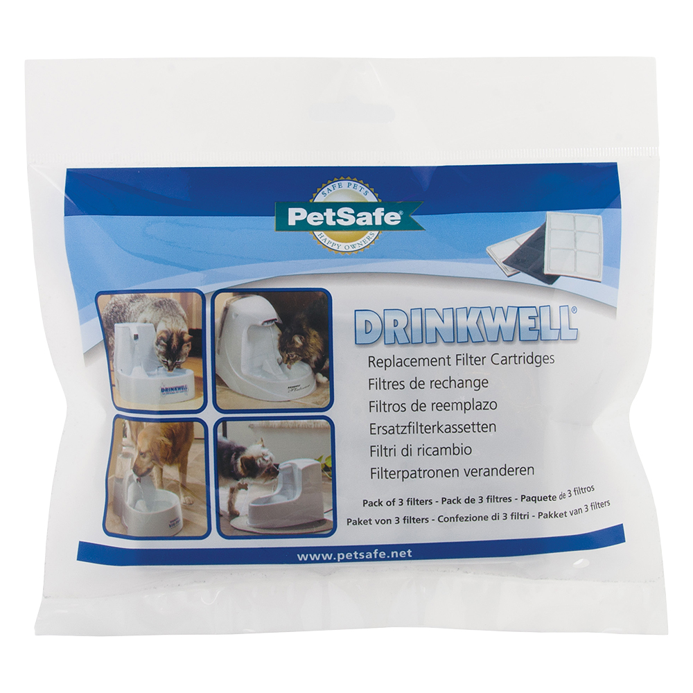 PetSafe® Drinkwell® Platinum Trinkbrunnen - Premium Ersatzfilter (3 Stück) von Drinkwell