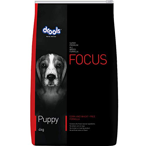 Drools Focus Puppy Super Premium Dog Food, 4kg for All Breed Sizes for Dogs Preservative-Free von Drools