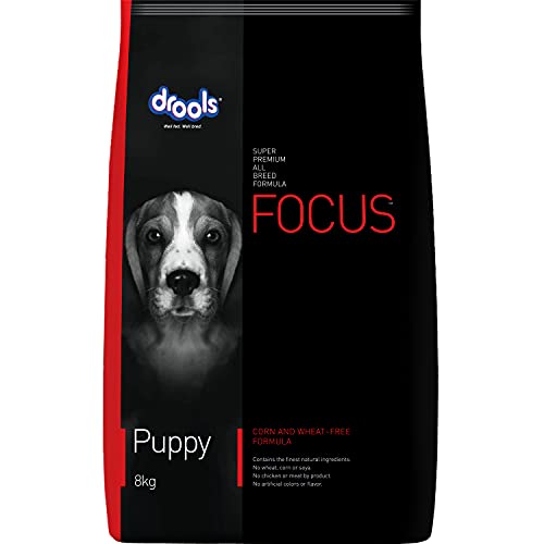 Drools Focus Puppy Super Premium Dog Food, 8kg for All Breed Sizes for Dogs Preservative-Free von Drools