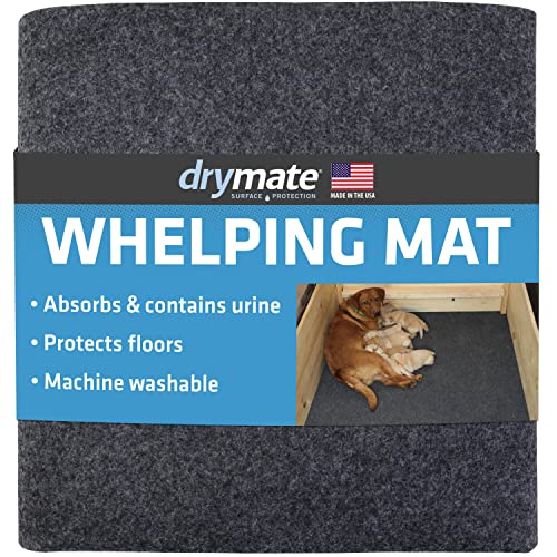 Drymate Matte für Wurfkisten, 121,9 x 127 cm, maschinenwaschbar, wiederverwendbar und saugfähig, kann zugeschnitten werden, hergestellt in den USA von Drymate