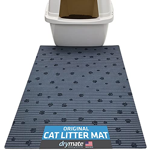 Drymate Original Katzenstreumatte, enthält Unordnung aus der Box für sauberere Böden, urinfest, weich zu Katzenpfoten, saugfähig/wasserdicht, maschinenwaschbar, langlebig Drymate Original Katzenstreumatte, enthält Unordnung aus der Box für sauberere Böden, urinfest, weich zu Katzenpfoten, saugfähig/wasserdicht, maschinenwaschbar, langlebig von Drymate
