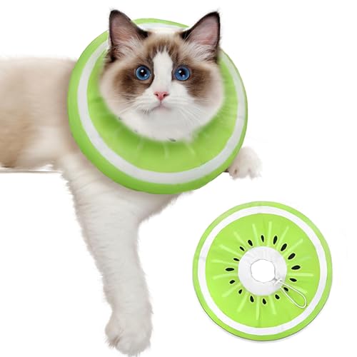 Dryxog Halskrause Katze, Katzenkragen, Kragen für Katzen Nach Op, Rund Einstellbarer Schutzkragen Katze Einstellbarer Halskrause Katze Halsband Verletzungen für Welpen Kleine Hunde und Katzen(Größe L) Dryxog Halskrause Katze, Katzenkragen, Kragen für Katzen Nach Op, Rund Einstellbarer Schutzkragen Katze Einstellbarer Halskrause Katze Halsband Verletzungen für Welpen Kleine Hunde und Katzen(Größe L) von Dryxog