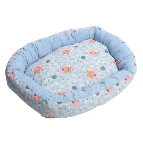 Panier Chien, Lavable Doux Confortable Multifonction Coussin Chien Avec Tapis de Refroidissement Toutes Les Saisons Pour Chiens Chats (XL) von Dsacxixai