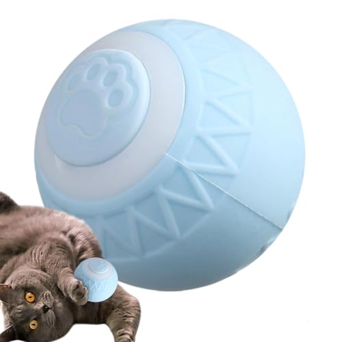 Dtaigou Automatisch beweglicher Katzenball, interaktives Spielzeug, wiederaufladbarer Ball, reduziert Langeweile im Innenbereich, kleine, mittelgroße und große Katzen, Rollball für Wohnzimmer, Garten Dtaigou Automatisch beweglicher Katzenball, interaktives Spielzeug, wiederaufladbarer Ball, reduziert Langeweile im Innenbereich, kleine, mittelgroße und große Katzen, Rollball für Wohnzimmer, Garten von Dtaigou
