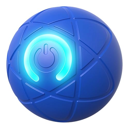 Dtaigou Automatischer Rollball für Katzen | Hüpfender rollender Katzenball – rotierender automatischer Katzenball Spielzeug für kleine Hunde von Dtaigou