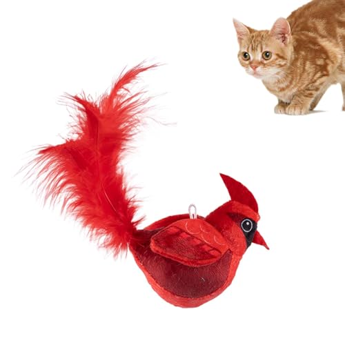 Dtaigou Flapping Bird Cat Toy | Cute Cat Toy Chirping Birds | Flying Bird Toy, Interactive Super Soft Realistic Bird Cat Toy, Cat Toy Bird That Flaps for Indoor Cats Dtaigou Flapping Bird Cat Toy | Cute Cat Toy Chirping Birds | Flying Bird Toy, Interactive Super Soft Realistic Bird Cat Toy, Cat Toy Bird That Flaps for Indoor Cats von Dtaigou