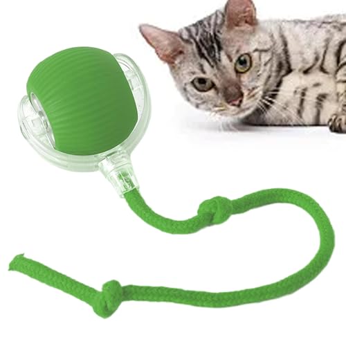 Dtaigou Hewie Rolling Ball, Chewie Mate Katzenspielzeug, interaktiver Katzenball, Smart Ball Katzenspielzeug, automatisch rollender Haustierball, für Katzenhunde Dtaigou Hewie Rolling Ball, Chewie Mate Katzenspielzeug, interaktiver Katzenball, Smart Ball Katzenspielzeug, automatisch rollender Haustierball, für Katzenhunde von Dtaigou